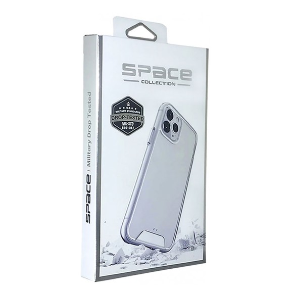 Чехол-накладка для iPhone 13 Pro Max SPACE прозрачный