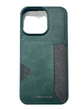 Чехол-накладка для iPhone 15 Pro Max Keephone Creative Case зеленый