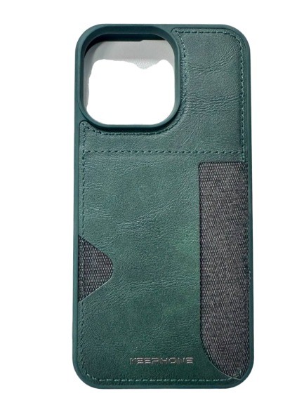 Чехол-накладка для iPhone 15 Pro Max Keephone Creative Case зеленый