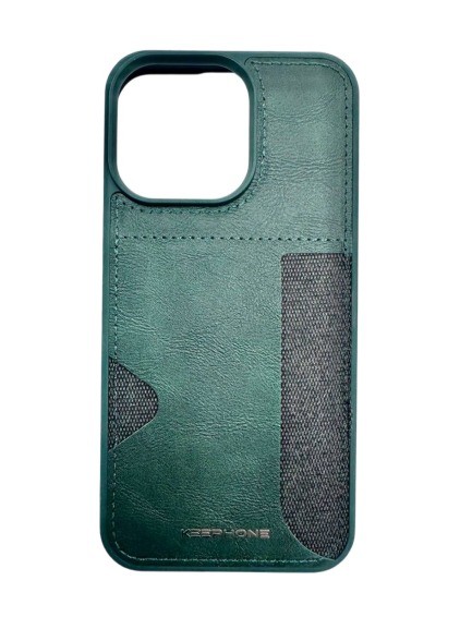 Чехол-накладка для iPhone 15 Pro Max Keephone Creative Case зеленый