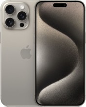 Смартфон Apple  iPhone 15 Pro 256Gb A3102 Dual: nano SIM + eSIM (Натуральный Титан)