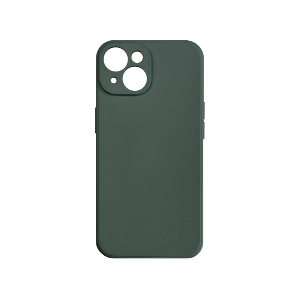 Чехол-накладка для iPhone 15 Pro Max Breaking силикон темно-зеленый