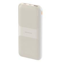 Аккумулятор Breaking  P204 10000mAh 20W бежевый