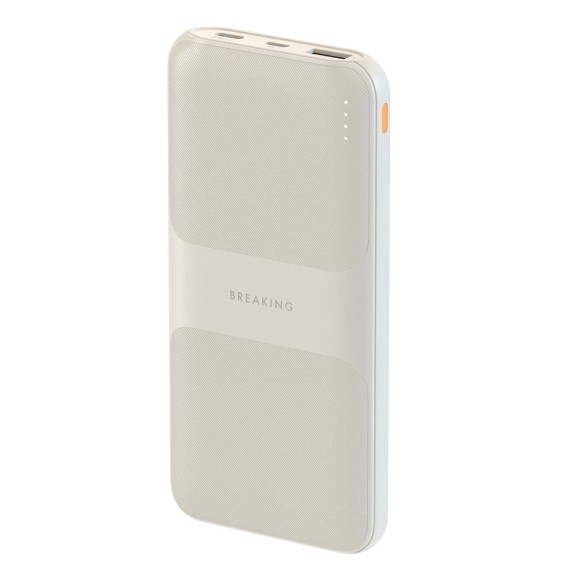 Аккумулятор Breaking  P204 10000mAh 20W бежевый