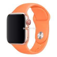 Ремешок для Apple Watch 42/44/45 мм нейлоновый свежая папайя