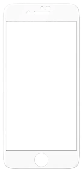 Стекло Apple iPhone 7 Plus/8 Plus 5D белое