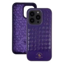 Чехол-накладка для iPhone 14 Santa Barbara RAVEL плетенка сиреневый