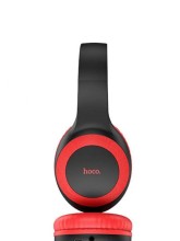Беспроводные наушники Hoco W29 черно-красный