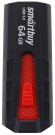 USB 3.0 SmartBuy 64Gb Flash Drive черно-красный