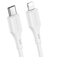 Lightning Type-C Borofone BX93 20W 1м белый