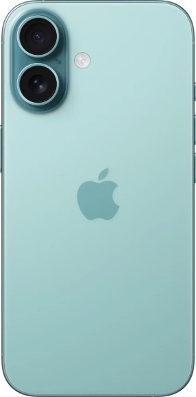 Смартфон Apple iPhone 16 128 ГБ, Dual: nano SIM + eSIM (без RuStore) (Teal)