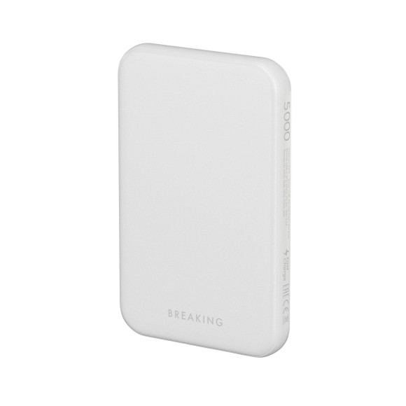 Аккумулятор Breaking P219 4 в 1 5000 mAh 20W Mag Safe белый