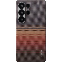 Чехол-накладка Samsung S25 Ultra Keephone Kevlar Magsafe (Sunset)