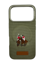 Чехол-накладка для iPhone 17 Pro Polo Yolanda Magsafe Back Brown