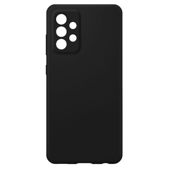 Чехол-накладка Samsung A525/A52 Silicone Case черный