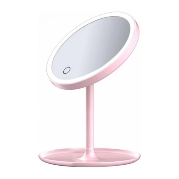 Зеркало косметическое DOCO Daylight Small Pro M002 Pink