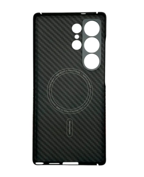 Чехол-накладка Samsung S25 Ultra Keephone Kevlar Magsafe (Sunlit) Чехол-накладка Samsung S25 Ultra Keephone Kevlar Magsafe (Sunlit)