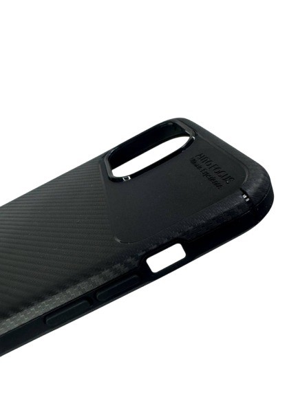 Чехол-накладка для iPhone 12 Mini Carbon Tpu Antishock