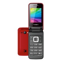Телефон teXet TM-204 (Гранатовый)