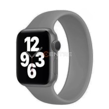 Ремешок для Apple Watch 42/44/45 мм монобраслет Sport M темно-серый