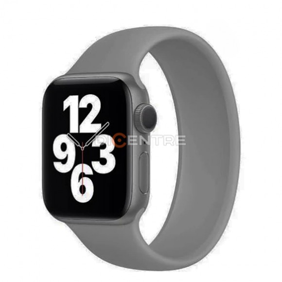Ремешок для Apple Watch 42/44/45 мм монобраслет Sport M темно-серый