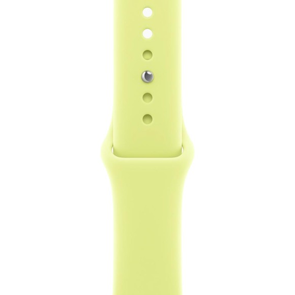 Умные часы Apple Watch Series 11 Jet Black Aluminum Case with Neon Yellow Sport Band 46mm (Jet Black, Neon Yellow)