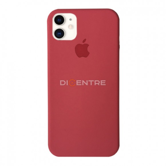 Чехол-накладка для iPhone 11 Silicone Case светло-бардовый
