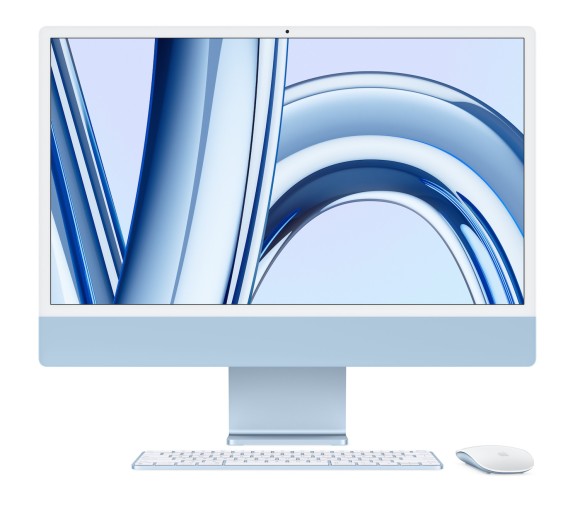 Моноблок Apple iMac 24 M3 8/10/8/256Gb Blue (FQRQ3) RFB (Blue)