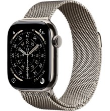 Умные часы Apple Watch Series 11 MF8P4 42mm Case Ntural Titanium with Natural Milanese Loop (Natural Titanium, Natural Titanium)