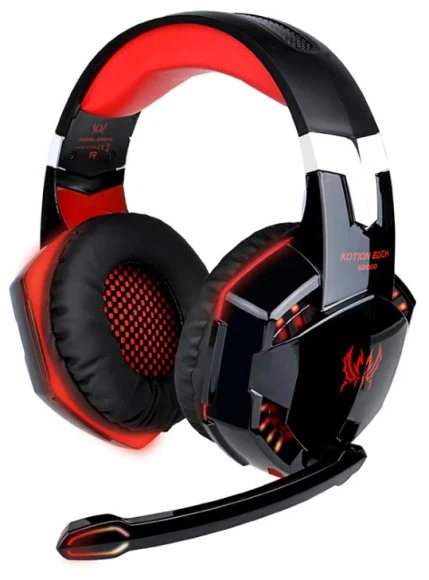 Проводные наушники G2000 Kotion Each красный