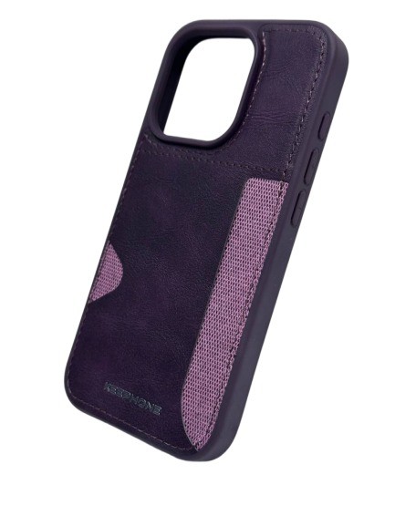 Чехол-накладка для iPhone 15 Pro Keephone Creative Case бордовый