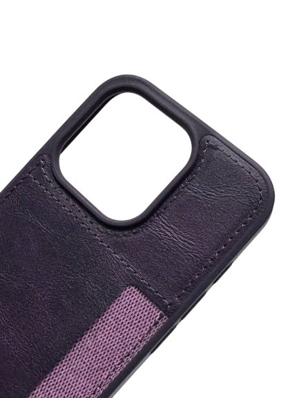 Чехол-накладка для iPhone 15 Pro Keephone Creative Case бордовый