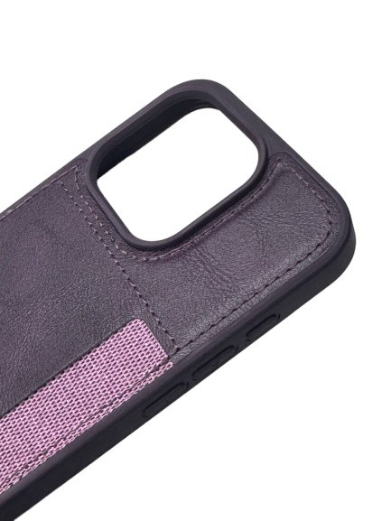 Чехол-накладка для iPhone 15 Pro Keephone Creative Case бордовый