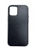 Чехол-накладка для iPhone 12 Mini Leather черный