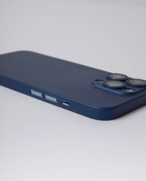 Чехол-накладка для iPhone 15 Pro KZDOO Air Skin синий