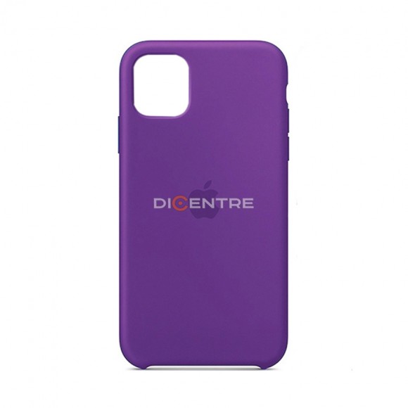 Чехол-накладка для iPhone 12/12 Pro Silicone Case сиреневый