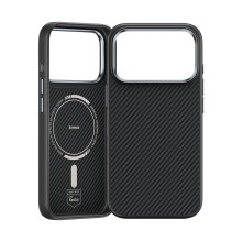 Чехол-накладка для iPhone 17 Pro Max Benks Magnetic Kevlar 600D Black