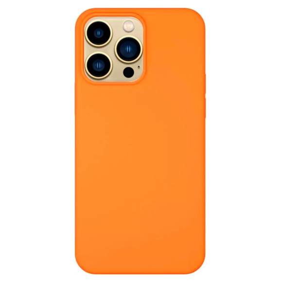 Чехол-накладка для iPhone 13 Pro Max Silicone Case оранжевый