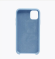 Чехол-накладка для iPhone 11 Pro Max Silicone Case синяя сирень