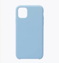 Чехол-накладка для iPhone 11 Pro Max Silicone Case синяя сирень