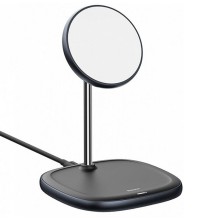 Беспроводная зарядка Baseus Swan Wireless Charger (WXSW-01) для iPhone Series 12 (Black)