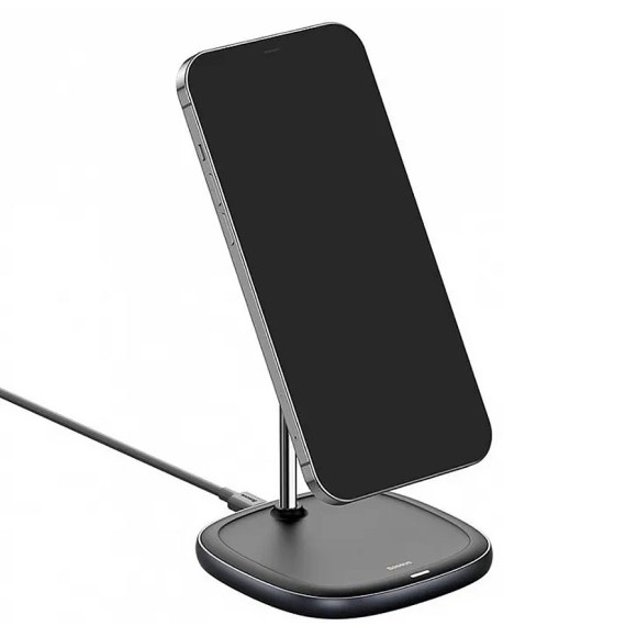 Беспроводная зарядка Baseus Swan Wireless Charger (WXSW-01) для iPhone Series 12 (Black) Беспроводная зарядка Baseus Swan Wireless Charger (WXSW-01) для iPhone Series 12 (Black)