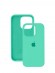 Чехол-накладка для iPhone 14 Pro Silicone Case бирюзовый