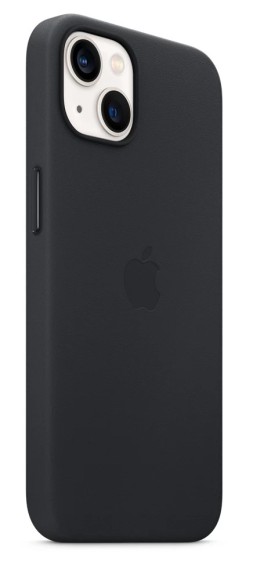 Чехол-накладка для iPhone 13 Leather Case MagSaf черный Чехол-накладка для iPhone 13 Leather Case MagSaf черный