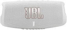 Портативная акустика JBL Charge 5 RU, 40 Вт, белый