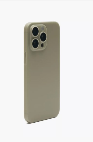 Чехол-накладка для iPhone 15 Pro KZDOO Air Skin кремовый