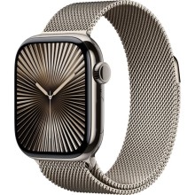 Умные часы Apple Watch Series 10 46mm/M/L MWYC3  Case Ntural Titanium with Natural Milanese Loop  (Natural Titanium, Natural Titanium)