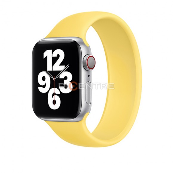 Ремешок для Apple Watch 42/44/45 мм монобраслет Sport M желтый