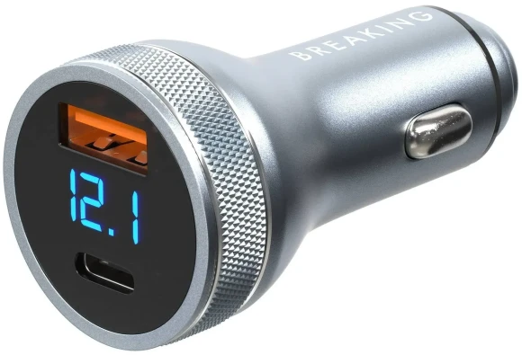 АЗУ Breaking C08 1USA+USB-C графит