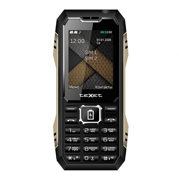 Телефон teXet TM-D428 (черный)